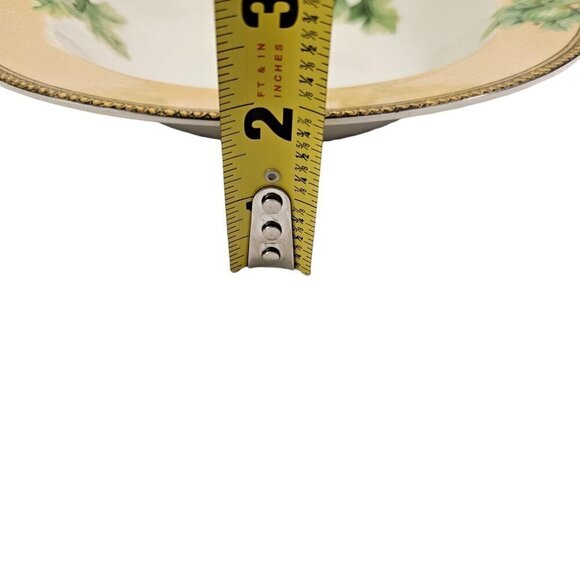 PTS International Interiors Newbury Stoneware Rimmed Soup Salad Bowls – Set of 2 - Picture 9 of 16